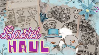 Bastel Haul💜 Meine Weihnachtsgeschenke  Kalender basteln Jänner [upl. by Lathrop]