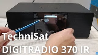 TechniSat DIGITRADIO 370 IR  radio FM i DAB radio internetowe Bluetooth AUX USB  recenzja [upl. by Winona184]