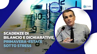 Alessandro Pratesi  Scadenze di bilancio e dichiarative primaveraestate sotto stress [upl. by Lane]