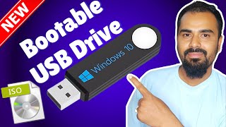 Windows 10 Bootable Pendrive Kaise Banaye Windows 10 ISO Download and Create USB Drive Using Rufus [upl. by Doherty]