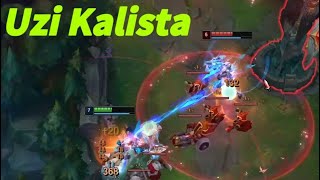 UZI KALISTA VS ASHE  BEST ADC IN THE WORLD [upl. by Boatwright]