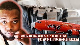 FLYING MANGO AIRLINES  Mango Boeing 737 Review  Battle of the LCCs South Africa [upl. by Grous]