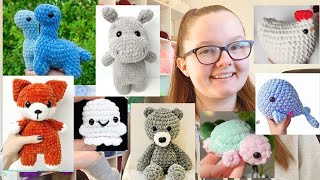 20 Beginner Amigurumi Patterns PERFECT for a NEW CROCHETER [upl. by Ycart565]