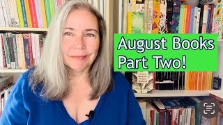 August Books Part Two [upl. by Eelsnia]