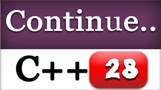 C Continue Statement with Example  CPP Programming Video Tutorial [upl. by Akihsay38]