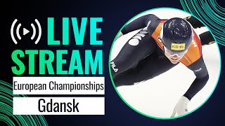 LIVE  Qualifying session  ISU Short Track European Championships Gdansk 2024  ShortTrackSkating [upl. by Ney328]