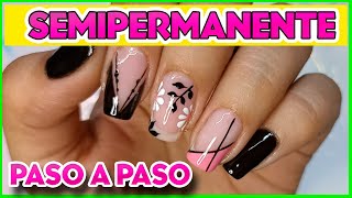 CLASE de ESMALTADO SEMIPERMANENTE RÁPIDA 🚀 PASO A PASO PARA PRINCIPIANTES [upl. by Nospmis]