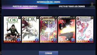 Marvel Future Fight Guía Definitiva MEJORES CROMOS amp URUS 2018 TOP [upl. by Hoang]