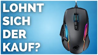 MEILLEURE SOURIS GAMING PAS CHER Review Roccat KONE AIMO Remastered fr [upl. by Ellynad950]