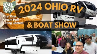 Ohio RV and Boat Show 2024  Queen of the Cream Puff  RV Meet and Greet rvlife [upl. by Hezekiah]