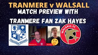 Tranmere Rovers v Walsall Preview [upl. by Meave597]