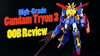 206  HGBF Gundam Tryon 3 OOB Review [upl. by Singhal767]