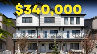 See inside this 340000 Townhome in Edmonton [upl. by Bricker]