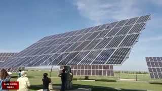 SEGUIDOR SOLAR DE 10 kW COLOCÁNDOSE EN POSICIÓN DE DEFENSA [upl. by Anwad]