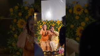 💛Vijay tv serial actress Kanmani haldi function trending wedding shortsfeed shorts marriage [upl. by Roeser655]