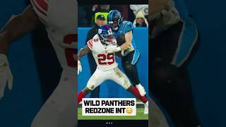 Josey Jewell makes a WILD interception VS Giants in Germany carolinapanthers panthers ￼ [upl. by Saylor645]