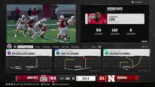 CFA S2 W4 4 Ohio State vs Nebraska [upl. by Riek]