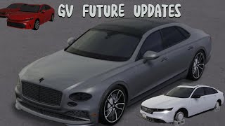 GV Future updatesNew Cars [upl. by Lonnard]