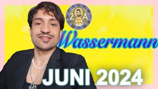 WASSERMANN MONATSHOROSKOP JUNI 2024  DICH SELBST ÜBER KREATIVE PROJEKTE ODER HOBBYS AUSDRÜCKEN [upl. by Opal424]