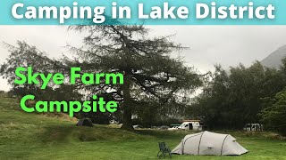 Camping in Lake District  Lake District Camping  Skye Farm Campsite [upl. by Shipman101]