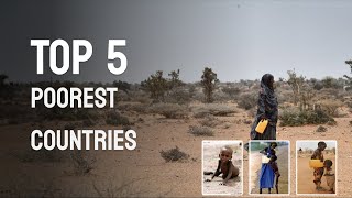 Top 5 Poorest Countries in the World  World 5 Poorest Countries  Dr Stats [upl. by Sibby]