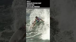 Joel Parkinson 2013 Quiksilver Pro Gold Coast 10 shorts [upl. by Steffin]