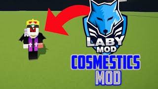 👉Cómo conseguir COSMÉTICOS GRATIS en MINECRAFT👈 COSMETICS MOD en LABYMOD 3 [upl. by Furnary920]