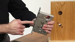 BEST 40H Mortise Lock Installation [upl. by Laitselec]