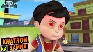 Vir The Robot Boy  Khatron Ka Samna  28  Hindi Cartoons For Kids  WowKidz Action animation [upl. by Anigar]