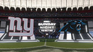 New York Giants vs Carolina Panthers  NFL 2024 Week 10 Gameplay [upl. by Henley94]