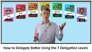 How to Delegate Better with the 7 Delegation Levels [upl. by Ajam]