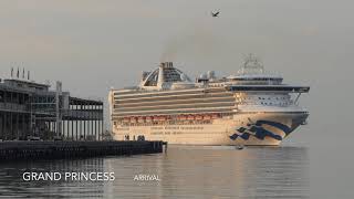 Grand Princess0640 HrsArrivalStation PierMelbourneAustralia13122023 [upl. by Lole373]