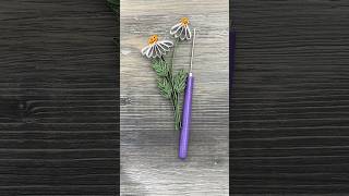 How to Make a Quilled Chaomile Flower with Looped Petals  Details in comments [upl. by Hgielram]