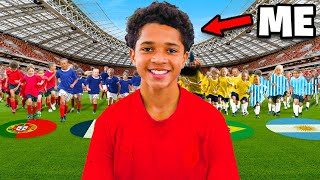 I Created A Football Tournament vs KID RONALDO [upl. by Boony]