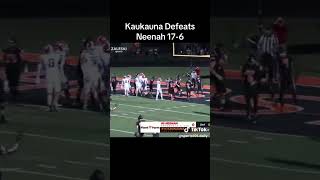 Kaukauna football [upl. by Alysoun]