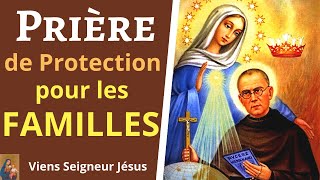 Prière de PROTECTION pour la FAMILLE à saint Maximilien Kolbe [upl. by Cirle]