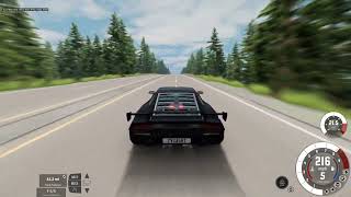 Beamng  Civetta Bolide  Highway Drive [upl. by Alphonso984]