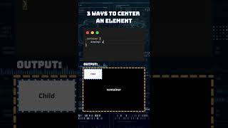 3 Easy Ways to Center Any Element  CSS Tricks [upl. by Ardnuyek]