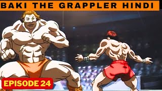 baki the grappler episode 24 in hindi explained  2001 arc [upl. by Langsdon]