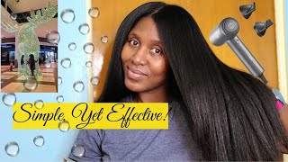 Relaxed Hair Care HairCation  Lets go to Canada 🍁 Healthy Relaxed Hair Wash Day [upl. by Geibel]