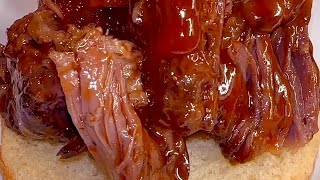 Short Ribs Barbecue Sandwich [upl. by Trilbee]