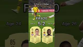 Niklas Sule vs Antonio Rudiger【FIFA OVR Compilation】ズーレvsリュディガー [upl. by Greenwald]