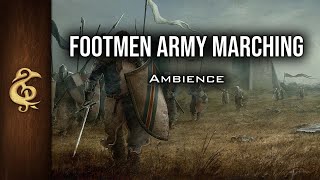 Army Marching  Medieval Ambience  1 Hour [upl. by Zanze]