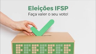 Tutorial Eleições IFSP 2024 [upl. by Anauqcaj424]