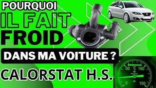 🥶 Pas de chauffage dans ta voiture🔥 Voici la solution💡 Changer le CALORSTAT🛠✨ [upl. by Egief]