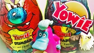 Yowie Chocolate Surprise Egg Opening  Limited Edition All American Collection [upl. by Nylhsoj]