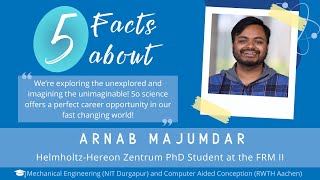 Arnab Majumdar  Meet our PhDs amp Postdocs [upl. by Helsell]