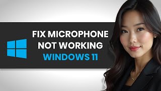 Windows 11 Laptop Microphone Not Working STOP Making This Mistake [upl. by Nesnej]