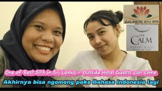 Best Spa in Sri Lanka  Balinese Ayu Spa  The Calm Hotel Pasikuda  Review [upl. by Anitnas]