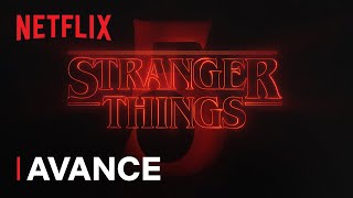 Stranger Things 5  Avance de títulos  Netflix [upl. by Aitetel]